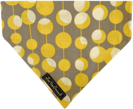 Salt Dog Studios Eclipse Bandana - Westminster / Rowan Amy Butler Collections Ab26 Mustard (600x450), Png Download
