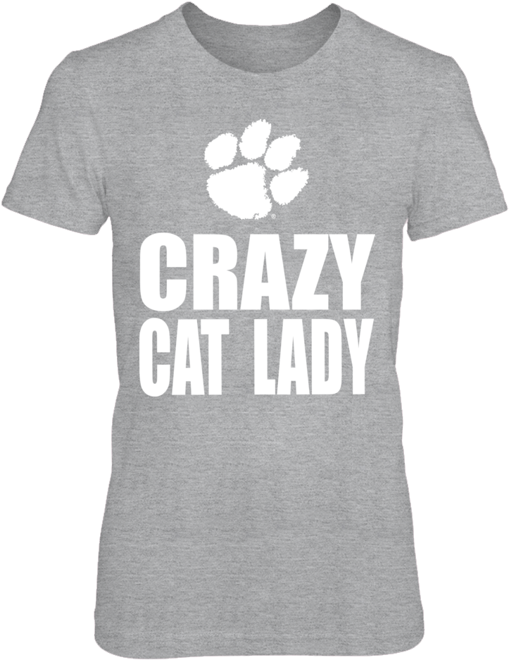 Crazy Cat Lady Clemson Tiger Shirt - Want To Kill Myself T Shirt (1000x1000), Png Download