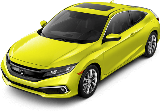 2019 Honda Civic Coupe Ex - 2019 Honda Civic Lx (680x380), Png Download
