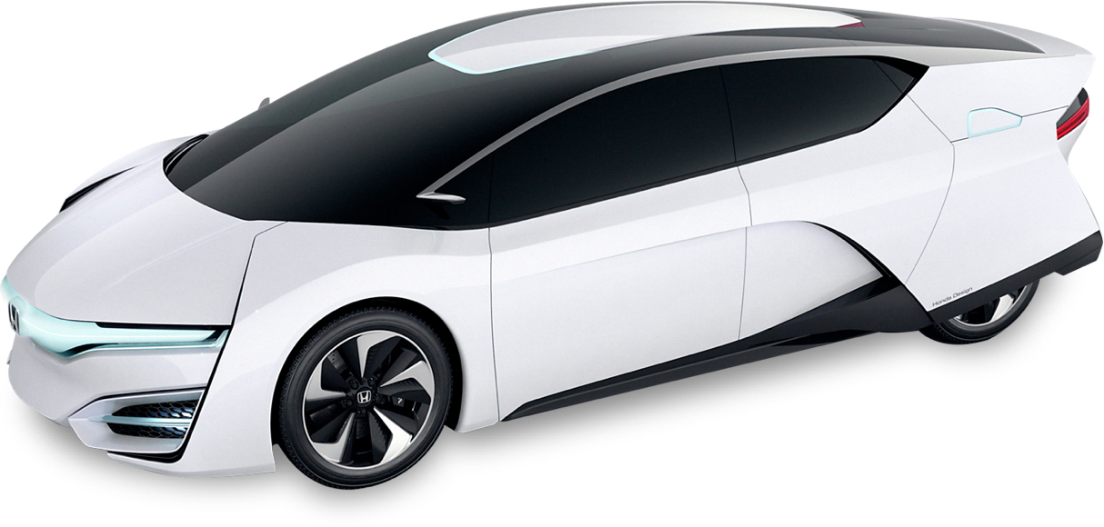 A Futuristic Honda Concept Car - Type R Civic 2014 (1214x580), Png Download