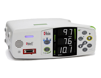 Monitoring Equipment - Masimo Rad 87 Pulse Oximeter (400x320), Png Download