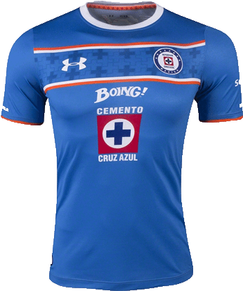Cruz Azul 15/16 Home Soccer Jersey - Jersey Cruz Azul 2015 (450x450), Png Download