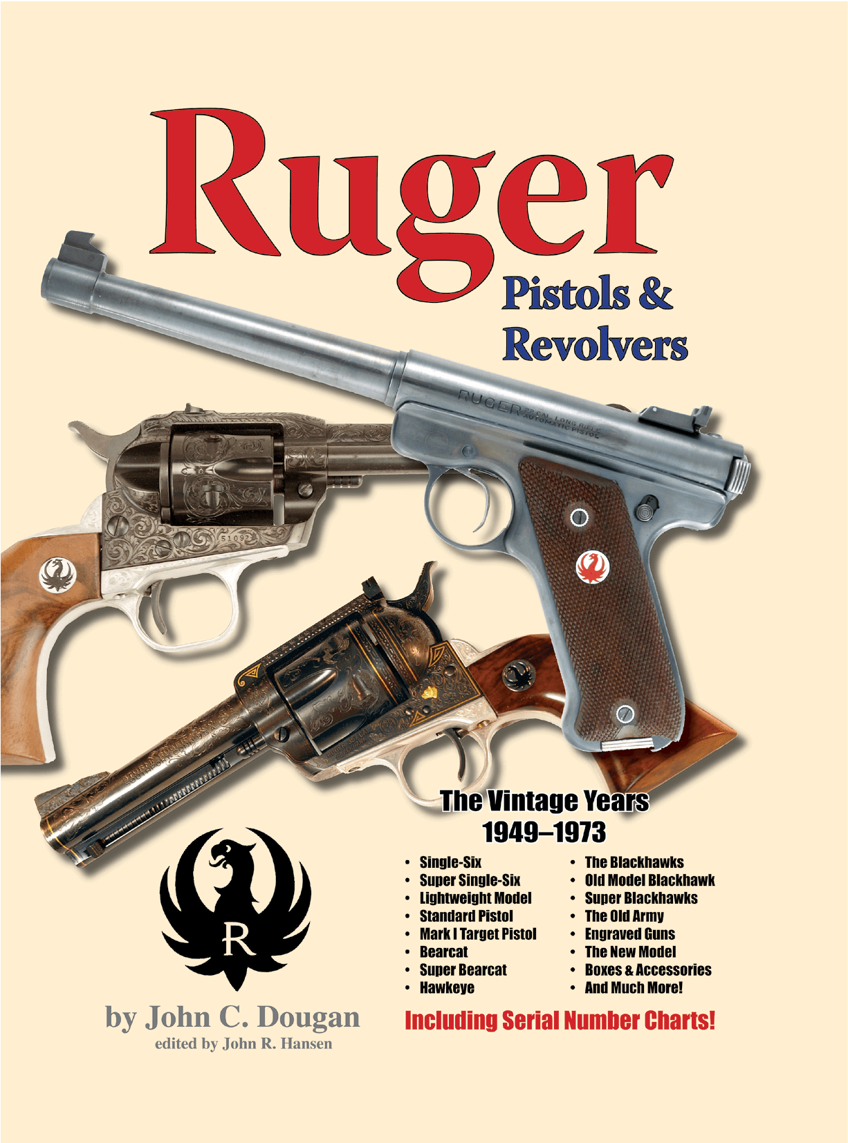 Ruger Pistols Revolvers Dougan - Ruger Pistols & Revolvers : The Vintage Years 1949-1973 (1667x1667), Png Download