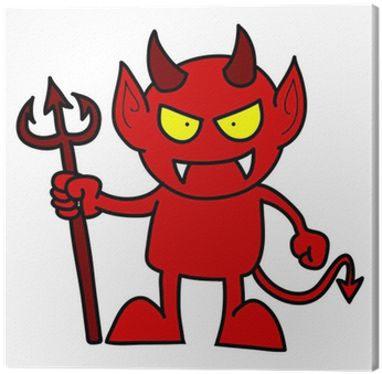 Devil Cartoon (400x400), Png Download