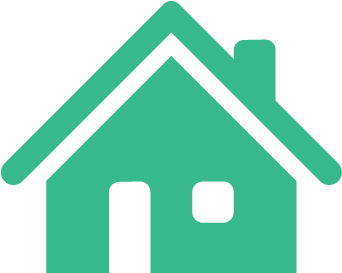 Are There Renewable Energy Options In New York - Home Icons Png In Green Colour (417x417), Png Download