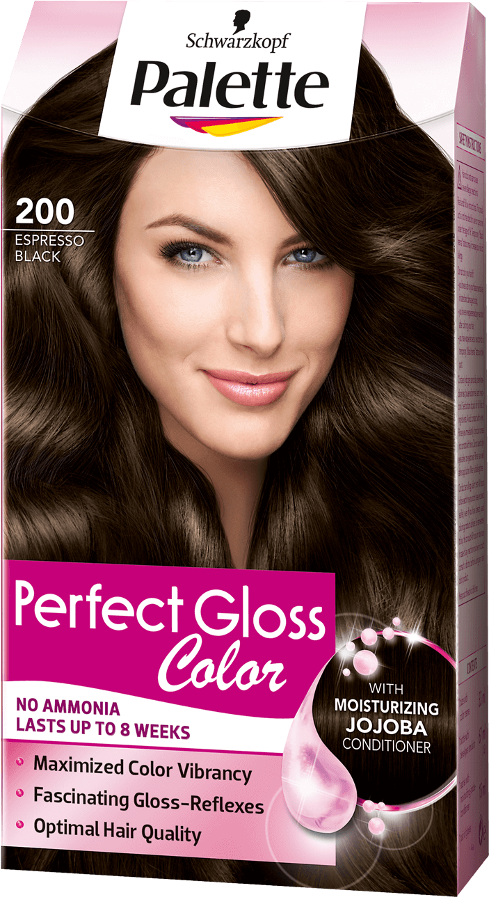 Palette Com Gc Baseline 200 Espresso Black - Schwarzkopf Professional Palette Gloss Black (970x1400), Png Download