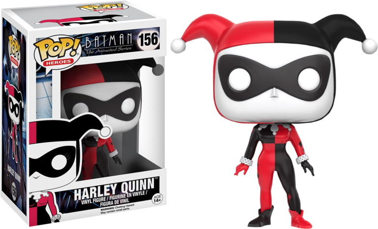 The Animated Series - Funko Dc Comics Harley Quinn Vinyl Pop (768x466), Png Download