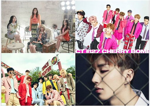 Home Decor Pillow Kpop Nct 127 Cherry Bomb 3rd Mini (640x360), Png Download