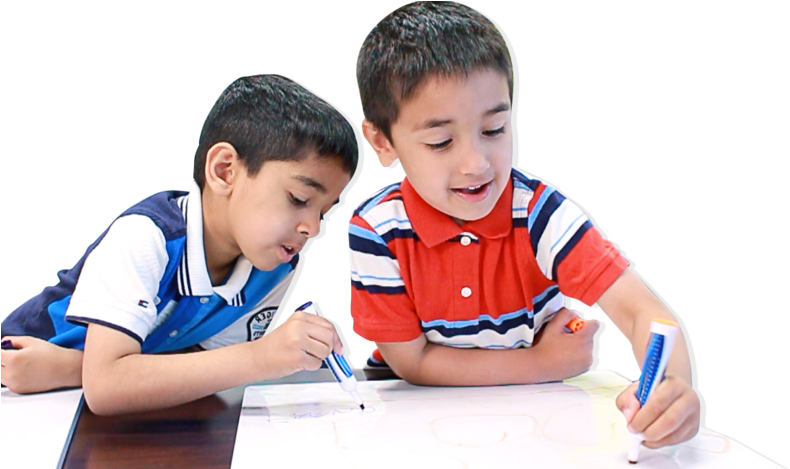 Children Teaching Eachother To Read - Teacher (825x468), Png Download
