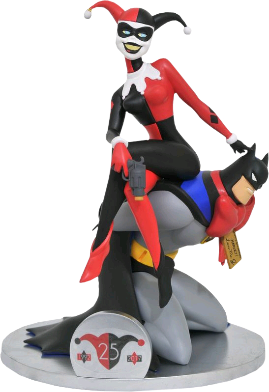The Animated Series - Harley Quinn 25th Anniversary Statue (547x798), Png Download