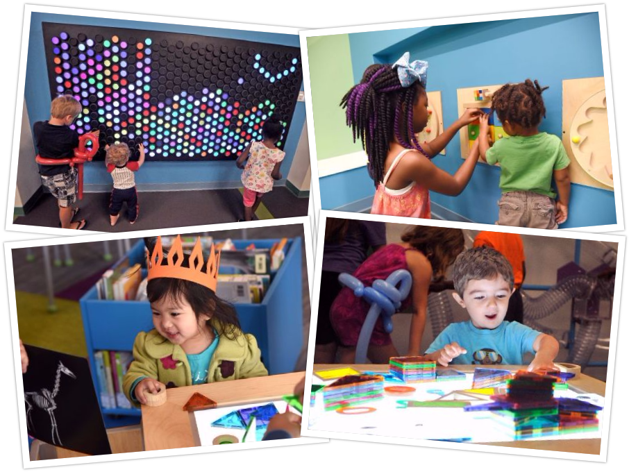There's Also An Area For Younger Explorers With Features - Collage (1024x768), Png Download