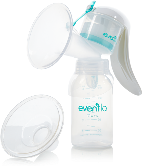 Manualbreastpump 01png-1 - Evenflo Single Manual Breast Pump (550x550), Png Download