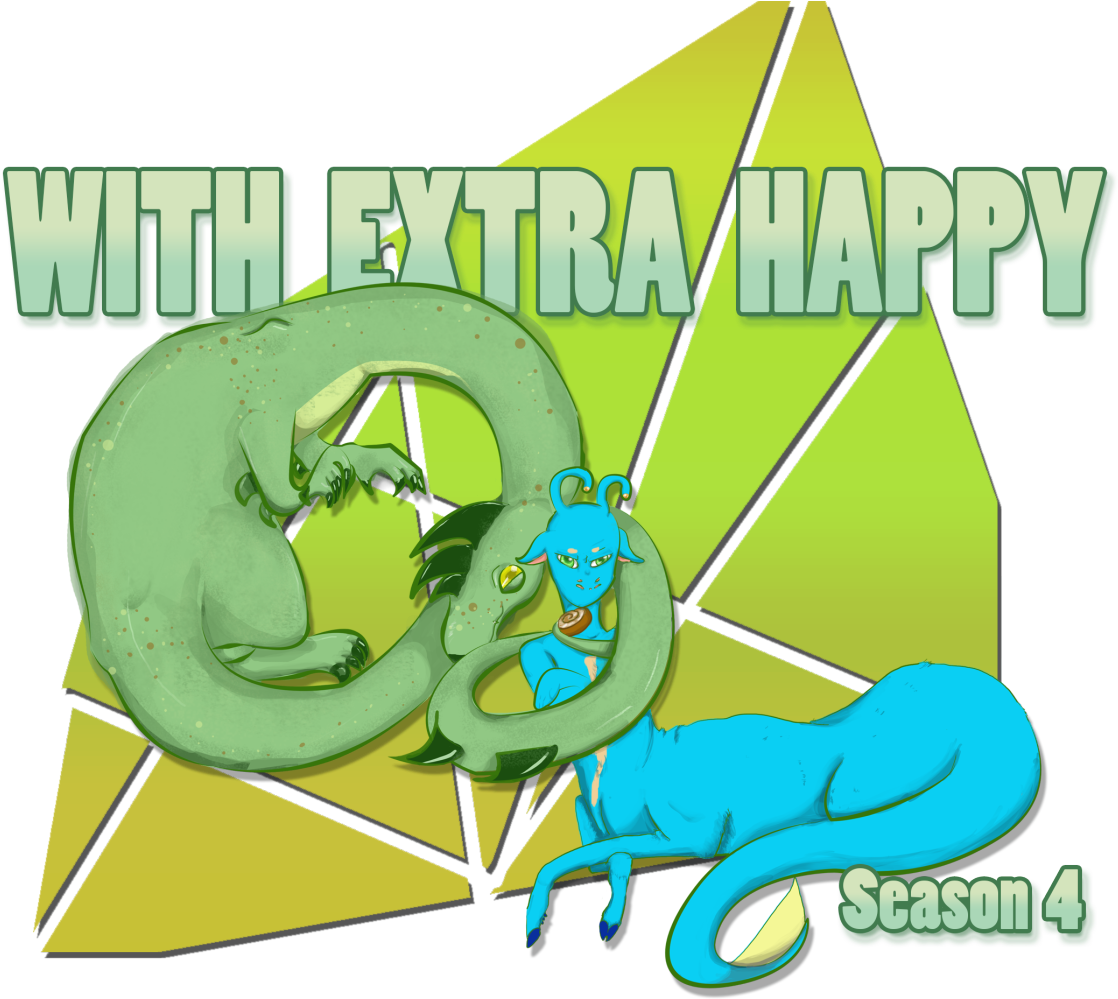 With Extra Happy L Ep 19 L Alloran The Grey - Graphic Design (1280x1047), Png Download