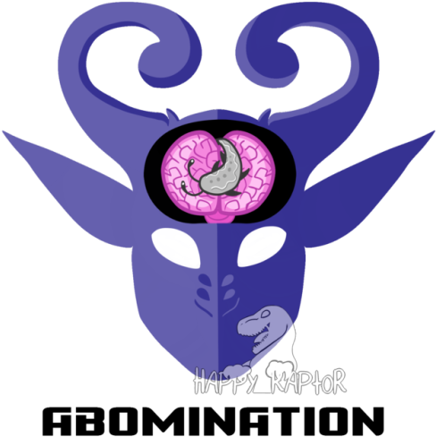 Aaaaaand, Visser Three's Print Logo Is Up Now This - Cartoon (500x545), Png Download