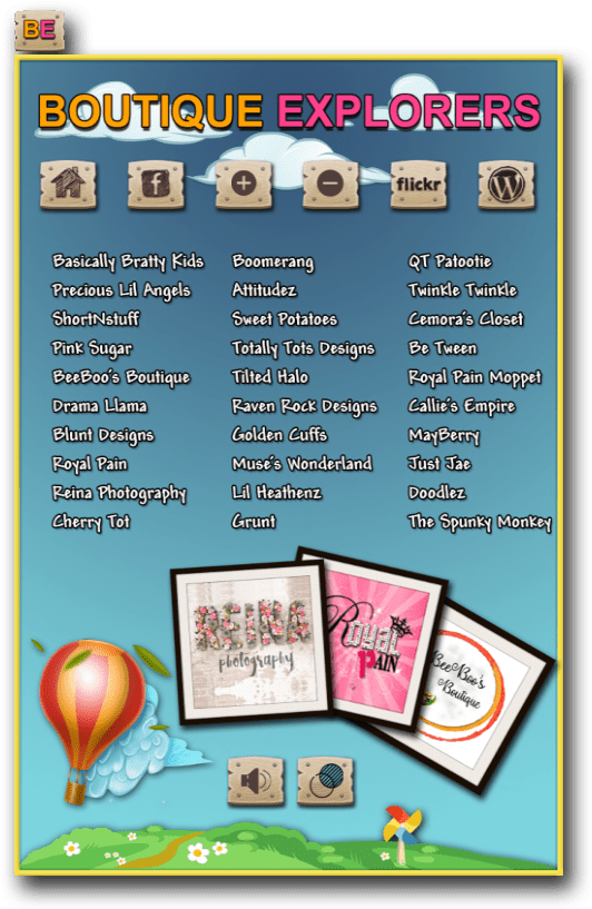 Boutique Explorers Hud V2 - Poster (588x834), Png Download