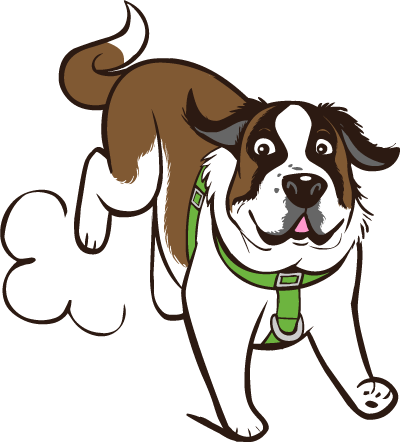 Big Dog Trainer - Dog (400x442), Png Download