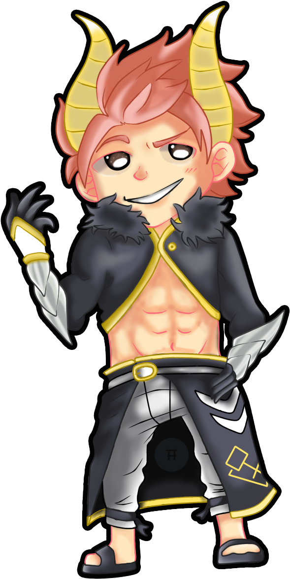 A Small Chibi Of E - Cartoon (669x1191), Png Download