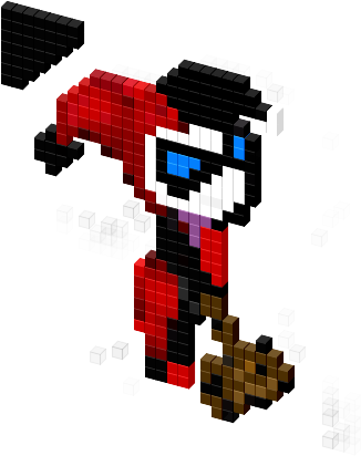 Harley Quinn (330x418), Png Download