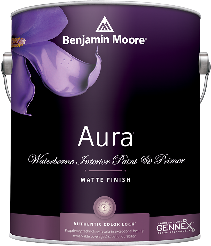 Benjamin Moore Aura Matte - Aura Interior Paint Matte (1000x1000), Png Download