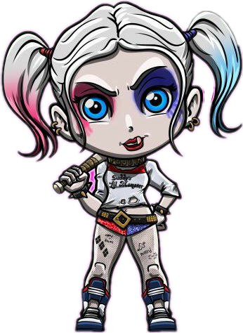Report Abuse - Harley Quinn Lord Mesa (346x474), Png Download