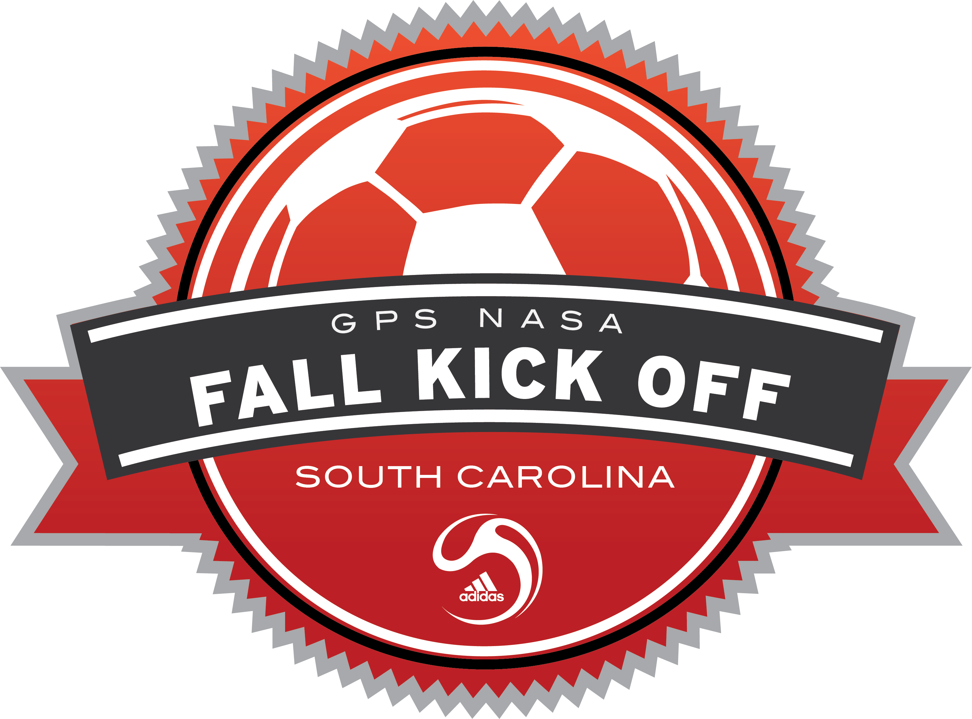 Gps Nasa Fall Kick Off - Label (3215x2377), Png Download