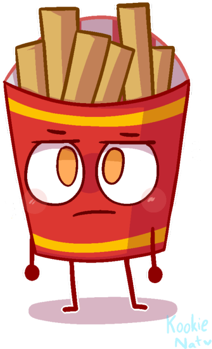 Tumblr P1gza7l4mc1wn10p0o1 500 - Bfdi Fries (490x750), Png Download