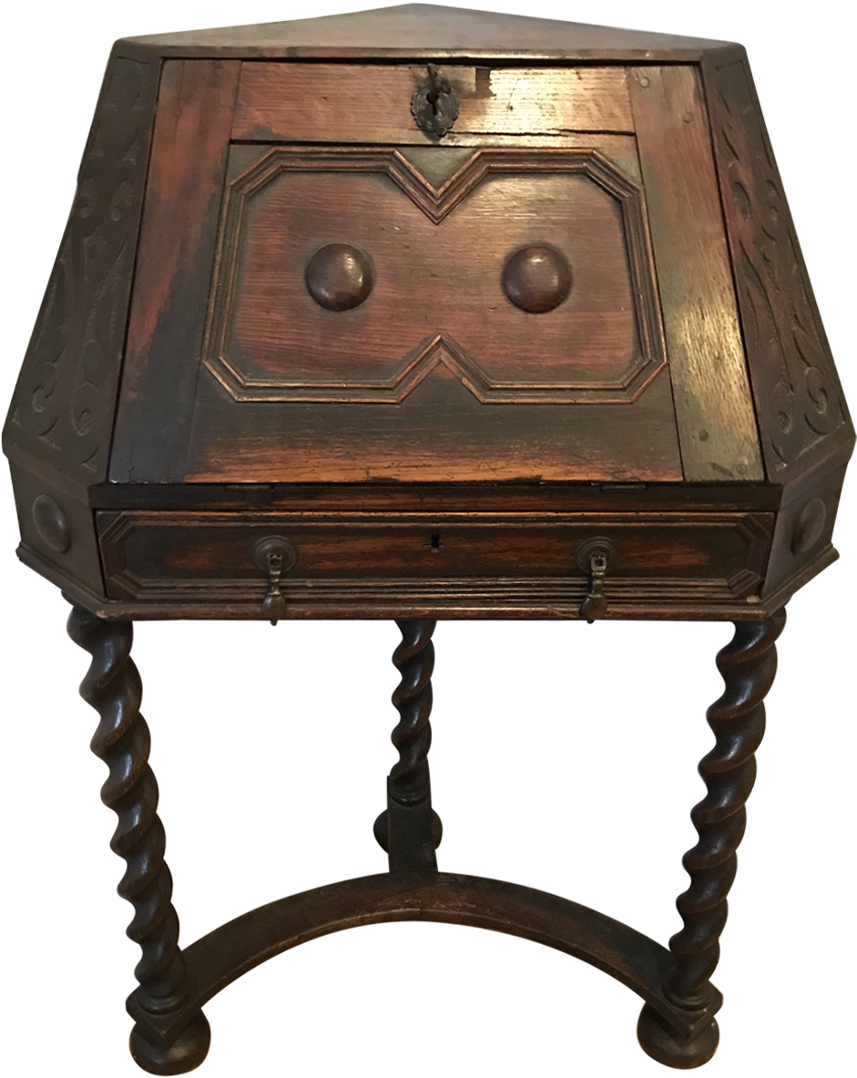 Viyet Designer Furniture Tables Antique Early 20th - Corner Desk Antique (1200x1200), Png Download