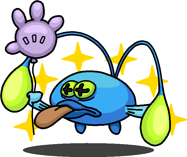 Clip Art Shiny Chinchou Angler Fish Spongebob By Shawarmachine - Drawing (800x600), Png Download