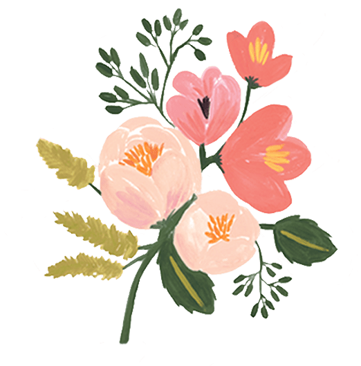 Select Option - Rifle Paper Company Flower (540x540), Png Download