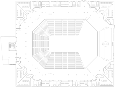 Mgm Grand Station In Undefined - Technical Drawing (405x310), Png Download