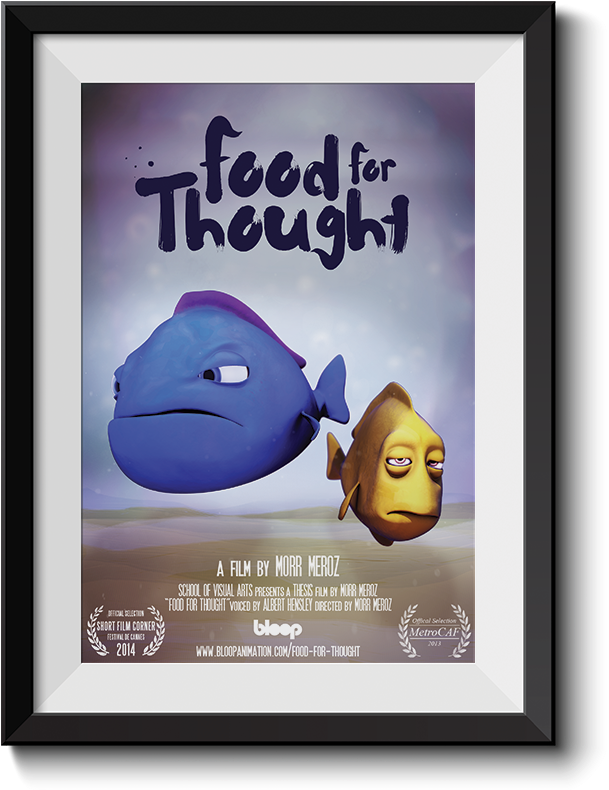 Food For Thought - Blowfish (708x838), Png Download