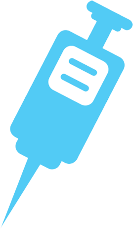 Syringe Icon - Syringe (269x463), Png Download