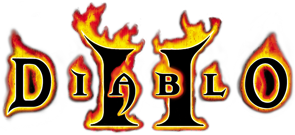 Diablo 2 Logo Png (1000x460), Png Download