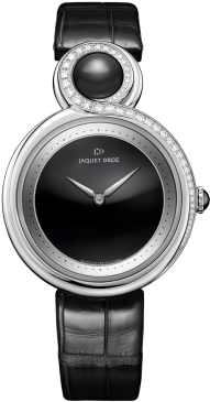 Lady 8 Black Ceramic - Jaquet Droz Lady 8 J014500270 (300x420), Png Download