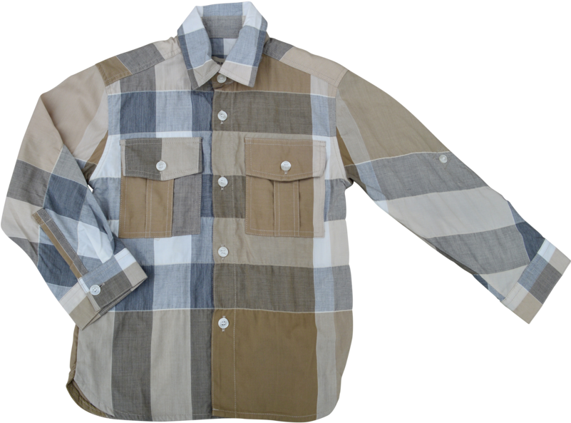 Burberry Boys Brown Shirt - Burberry Boys (800x800), Png Download