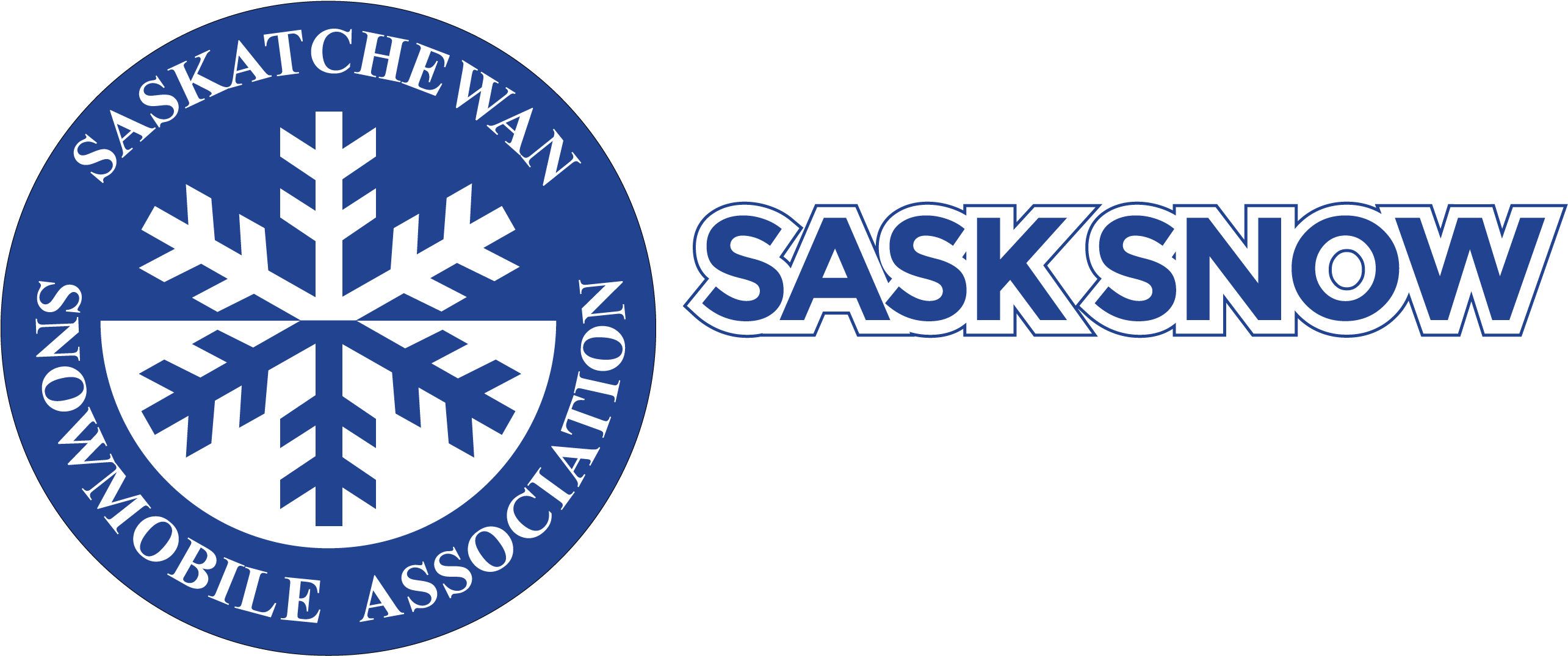 The Saskatchewan Snowmobile Association - Saskatchewan Snowmobile Association (2576x1075), Png Download