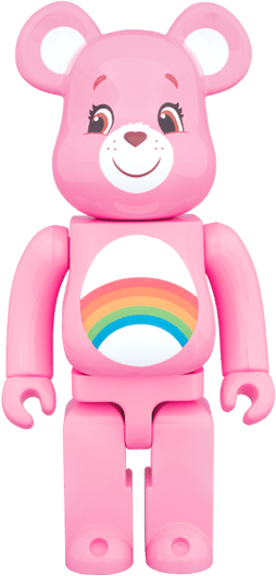 Bearbrick Care Bear 400% - Care Bears Be Rbrick (761x762), Png Download