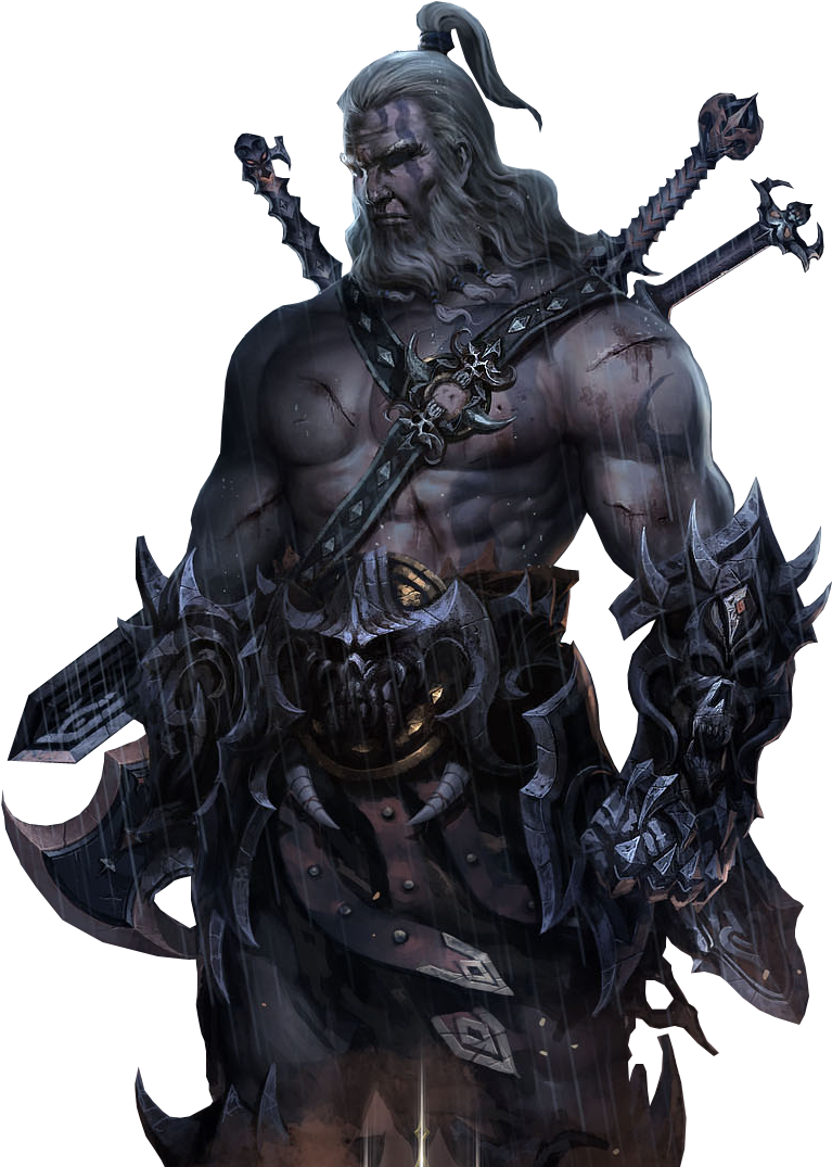 Barbarian Diablo - Diablo Iii (766x1106), Png Download