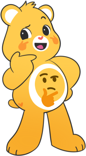 When You're Excited For The New Care Bear Reboot But - Care Bears Unlock The Magic (407x584), Png Download