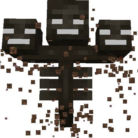 Earth Wither - Minecraft Mo Wither Mod (477x477), Png Download