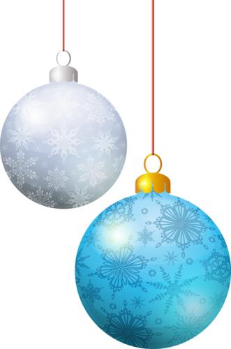 Christmas Decorations - Boule De Noel Bleu Png (331x500), Png Download