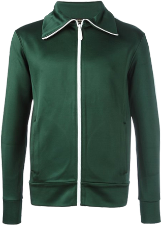 Burberry Zip Track Jacket - Polar Fleece (640x640), Png Download