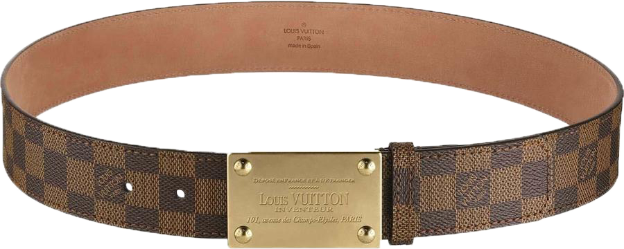 Share This Image - Louis Vuitton Belt Psd (900x360), Png Download