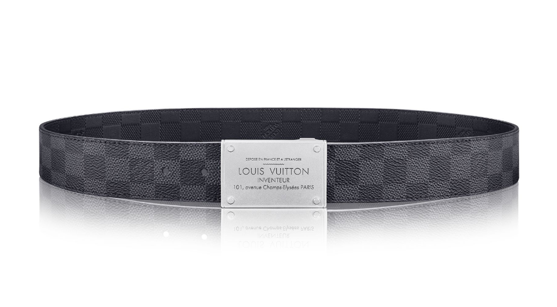 Louis Vuitton Inventeur Reversible Belt - Louis Vuitton (1100x1100), Png Download
