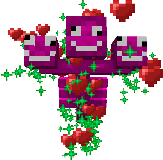 Pink Wither - Minecraft Mo Withers Mod (548x540), Png Download