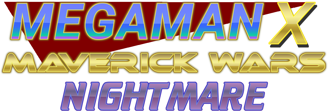 Megaman X Maverick Wars Nightmare - Graphics (1059x360), Png Download
