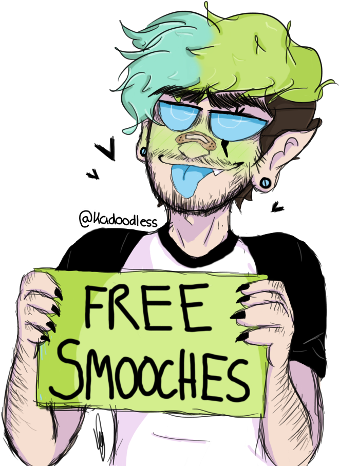 //shot For Days Yep I'm Trash - Jackson Kadoodless (685x928), Png Download