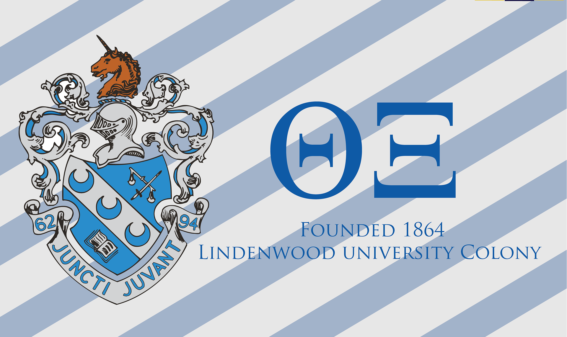 Banner Design For The Fraternities And Sororities Of - Theta Xi (1920x1142), Png Download