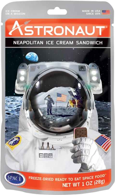Freeze Dried Ice Cream (1000x833), Png Download