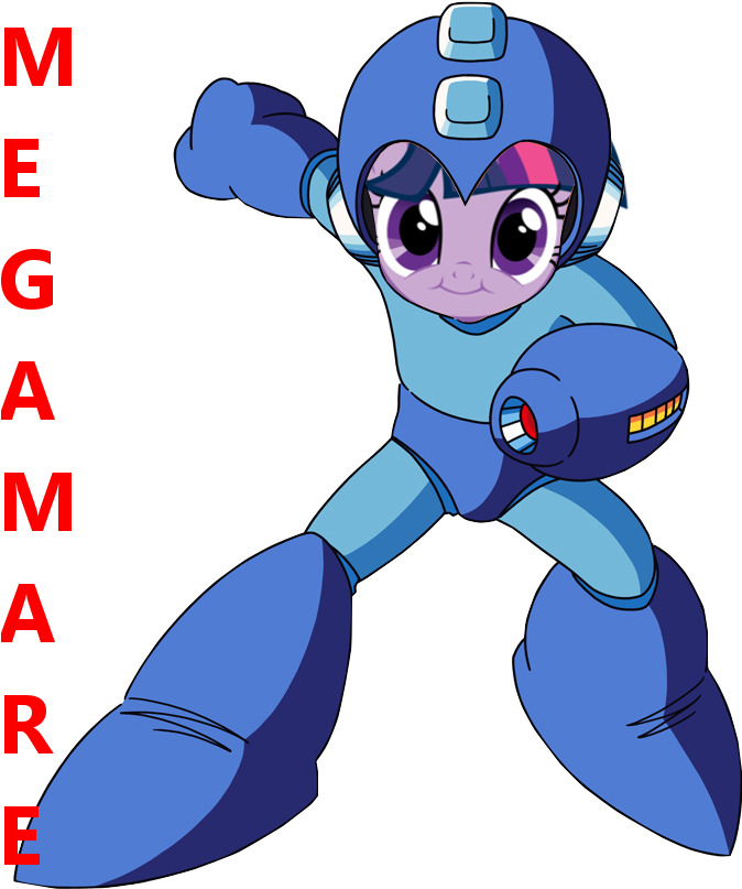 Bucky, Capcom, Crossover, Megaman, Megamare, Safe, - Captionbot Funny (683x820), Png Download